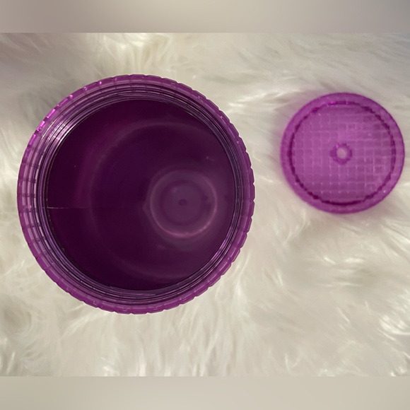 NEW NEVER USED Starbucks tumbler 24 oz venti cup iridescent purple bling jewel - Picture 7 of 15